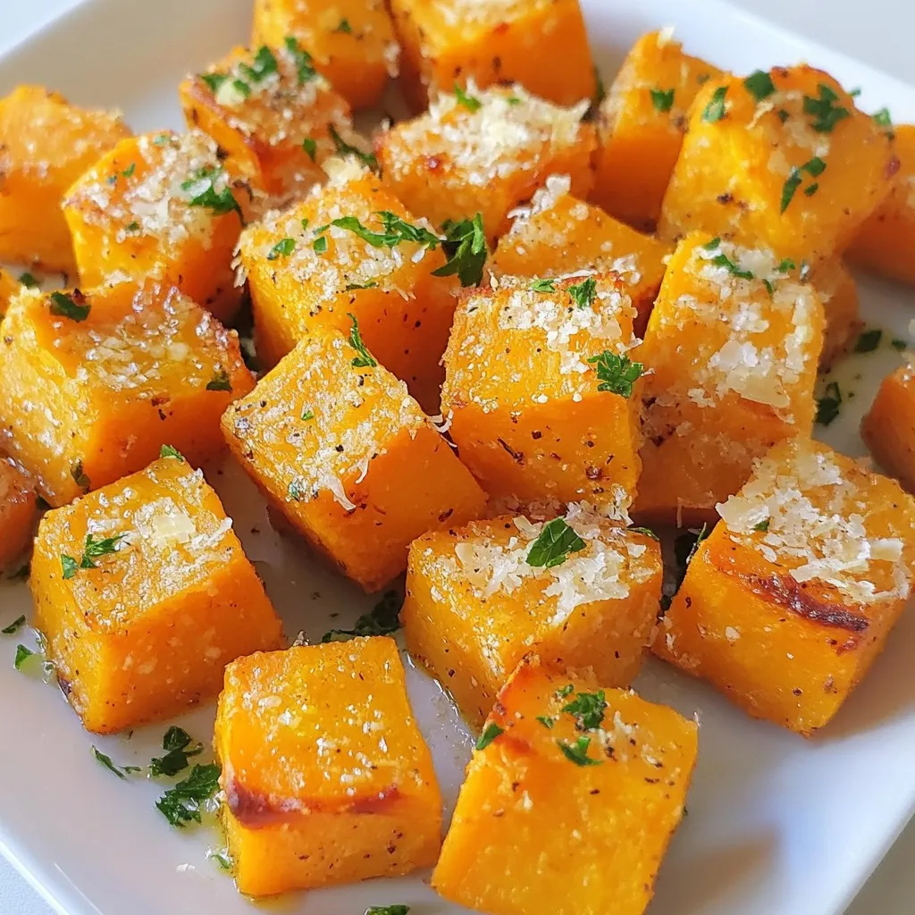 Garlic Parmesan Roasted Sweet Potatoes Healthy Side Dish