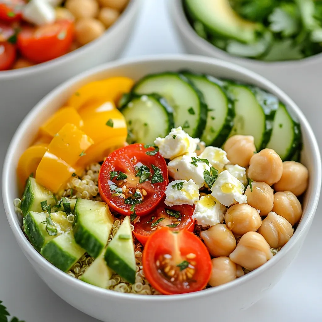 Lemon Herb Quinoa Bowls Fresh and Flavorful Recipe