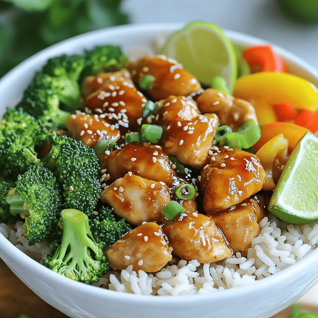Hot Honey Chicken Bowls Flavorful and Easy Meal