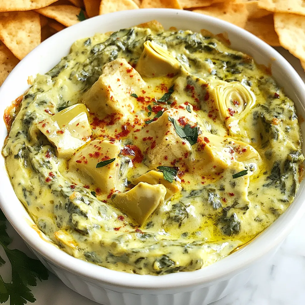 Vegan Spinach Artichoke Dip Creamy Flavor Delight