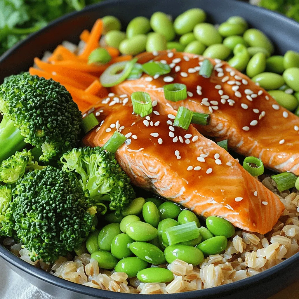 Teriyaki Salmon Bowls Flavorful and Nutritious Meal