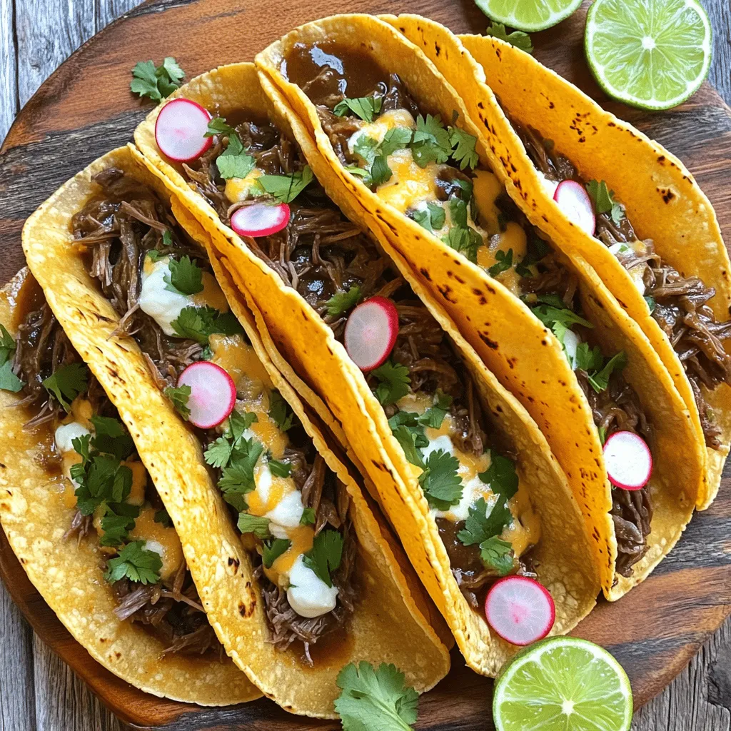 Crock Pot Birria Tacos Flavorful and Simple Dish