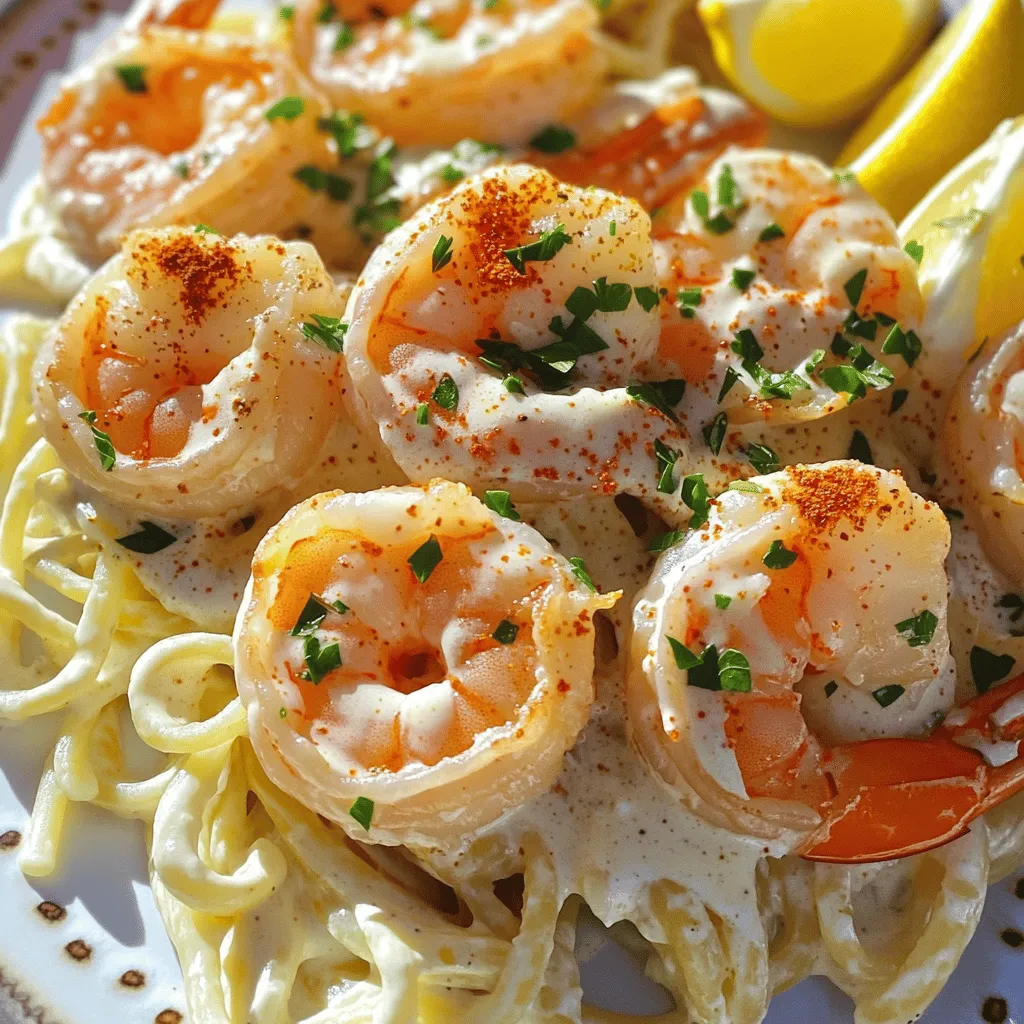 Easy Creamy Garlic Shrimp Delightful and Quick Meal