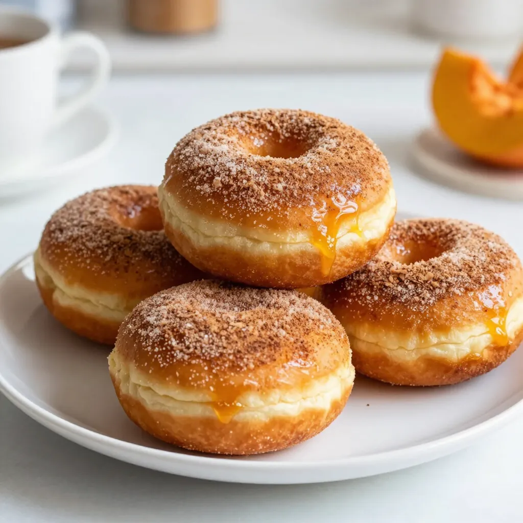 Cinnamon Sugar Pumpkin Donuts Irresistible Fall Treat