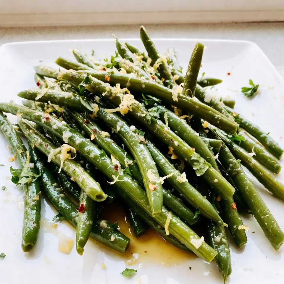 Garlic Butter Sautéed Green Beans Flavorful Side Dish
