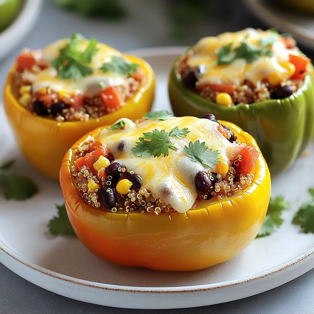 Air Fryer Stuffed Peppers Flavorful and Easy Recipe