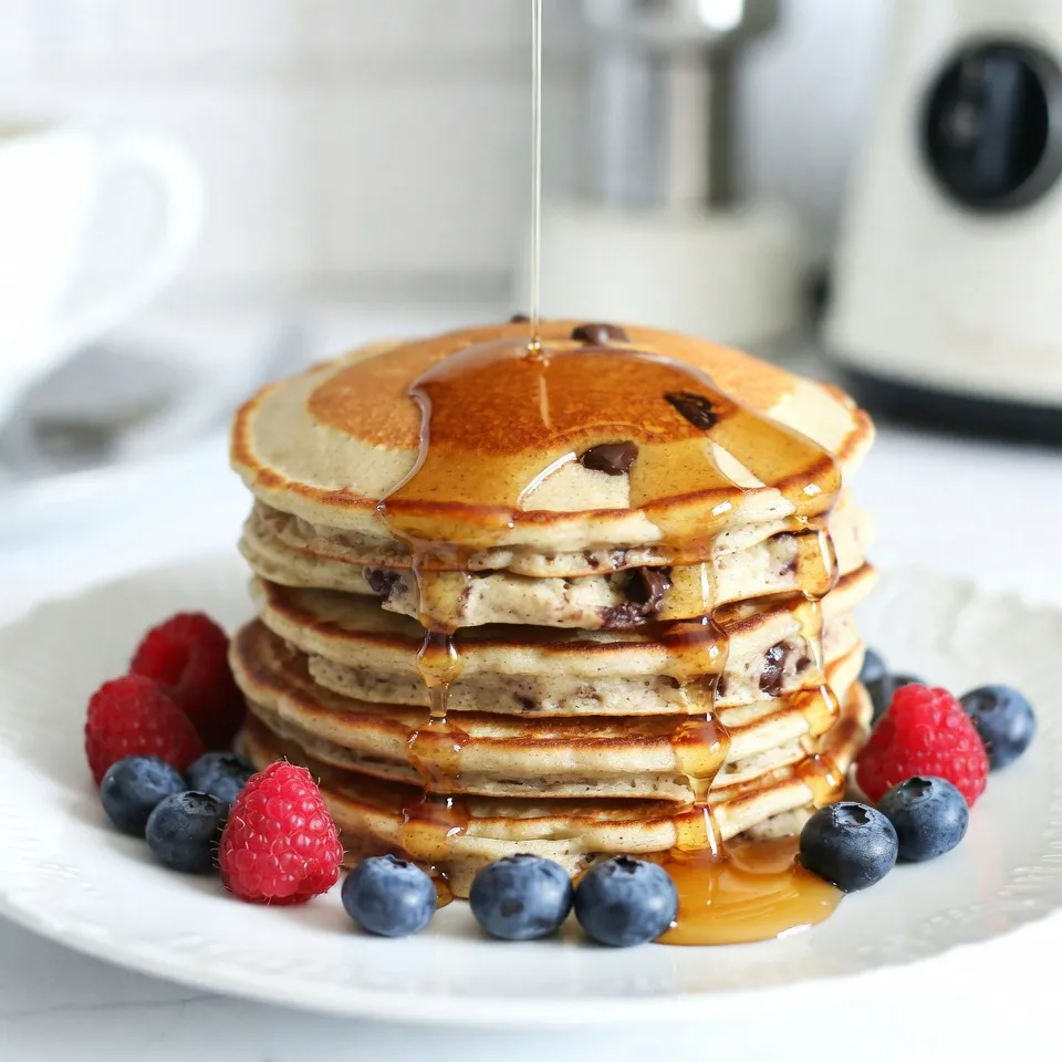 Chocolate Chip Ricotta Pancakes Soft and Fluffy Treat