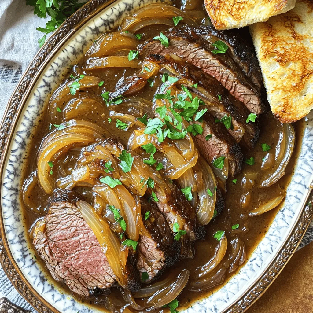 Savory French Onion Pot Roast Flavorful Comfort Meal