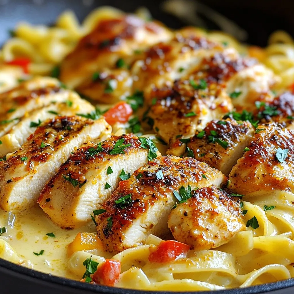 Creamy Cajun Chicken Pasta Quick and Savory Meal