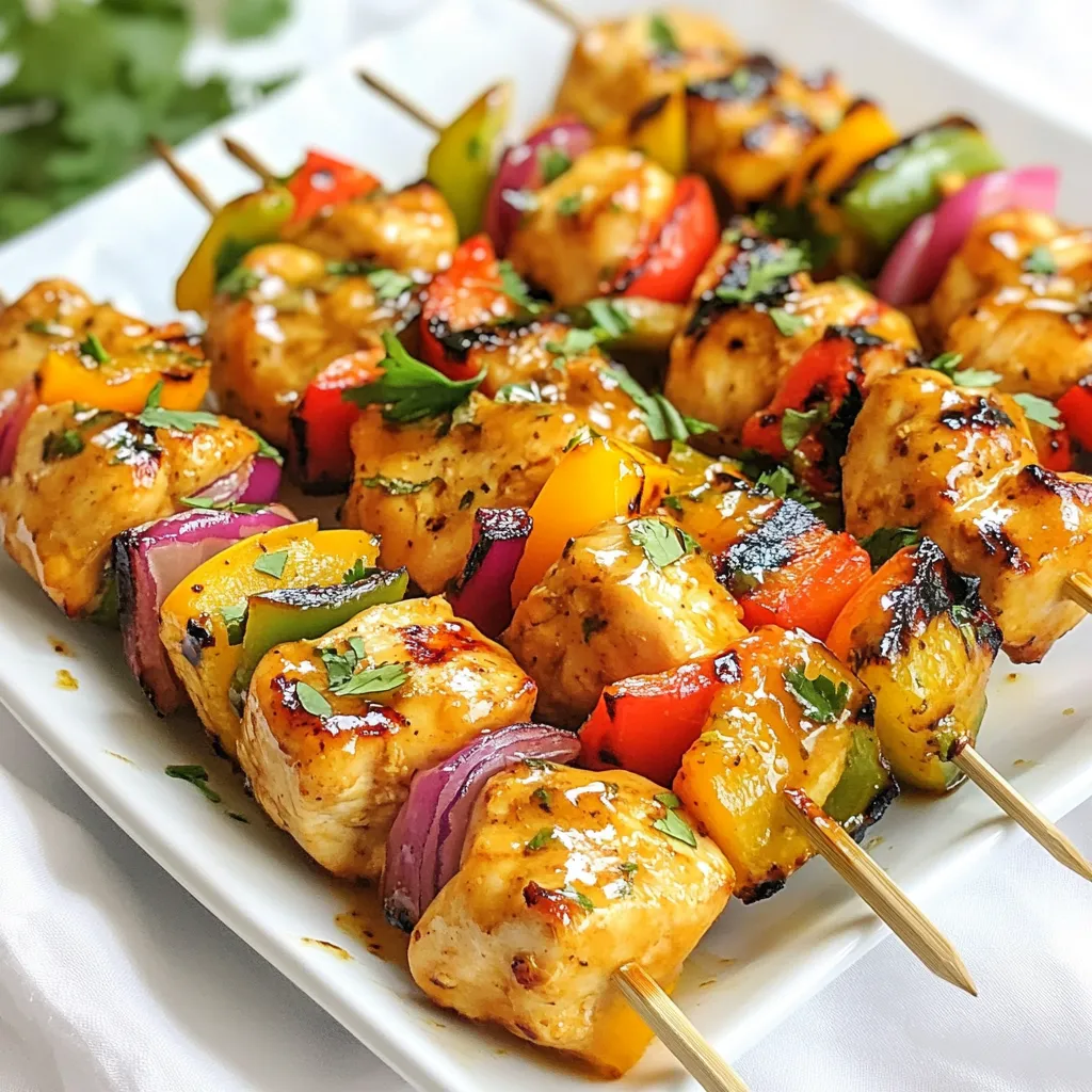 Honey Lime Chicken Skewers Flavorful Grilling Recipe