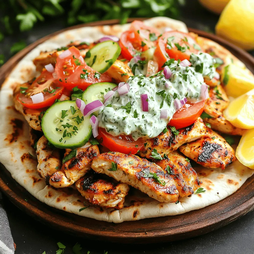 Easy Chicken Gyros Flavorful and Simple Recipe