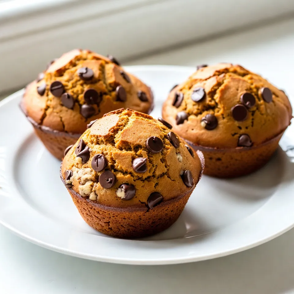 Pumpkin Chocolate Chip Muffins Flavorful and Easy Treat