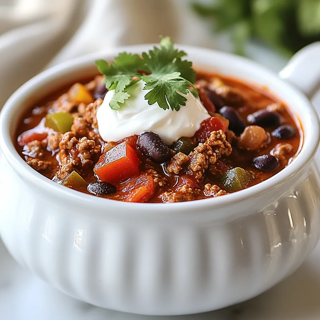 Spicy Chipotle Turkey Chili Simple and Flavorful Recipe
