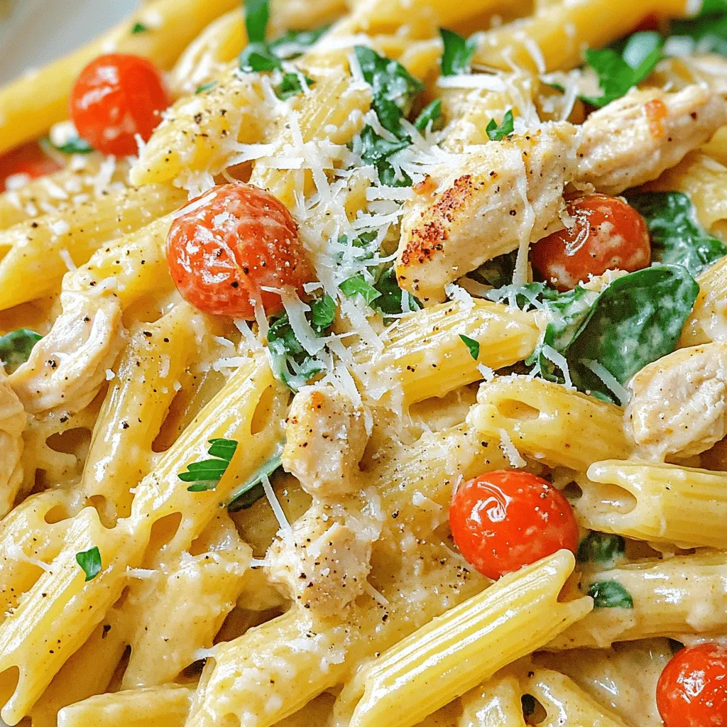 Creamy Chicken Ranch Pasta Quick and Tasty Recipe