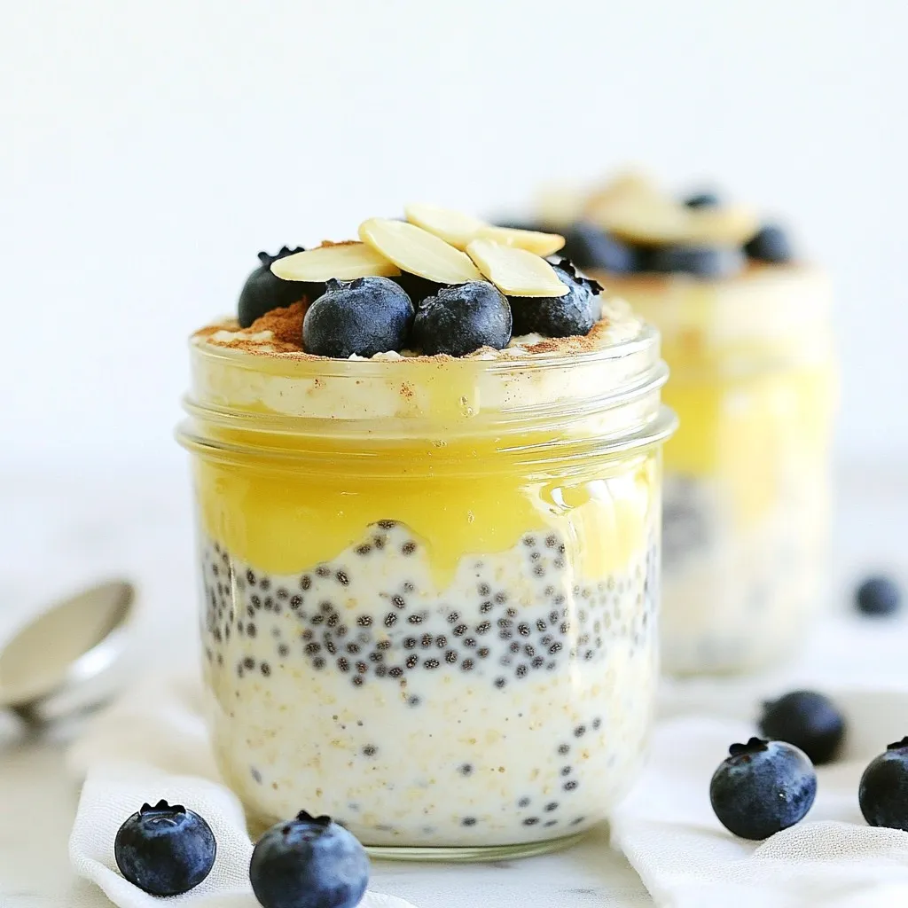 Blueberry Overnight Oats Simple and Tasty Recipe