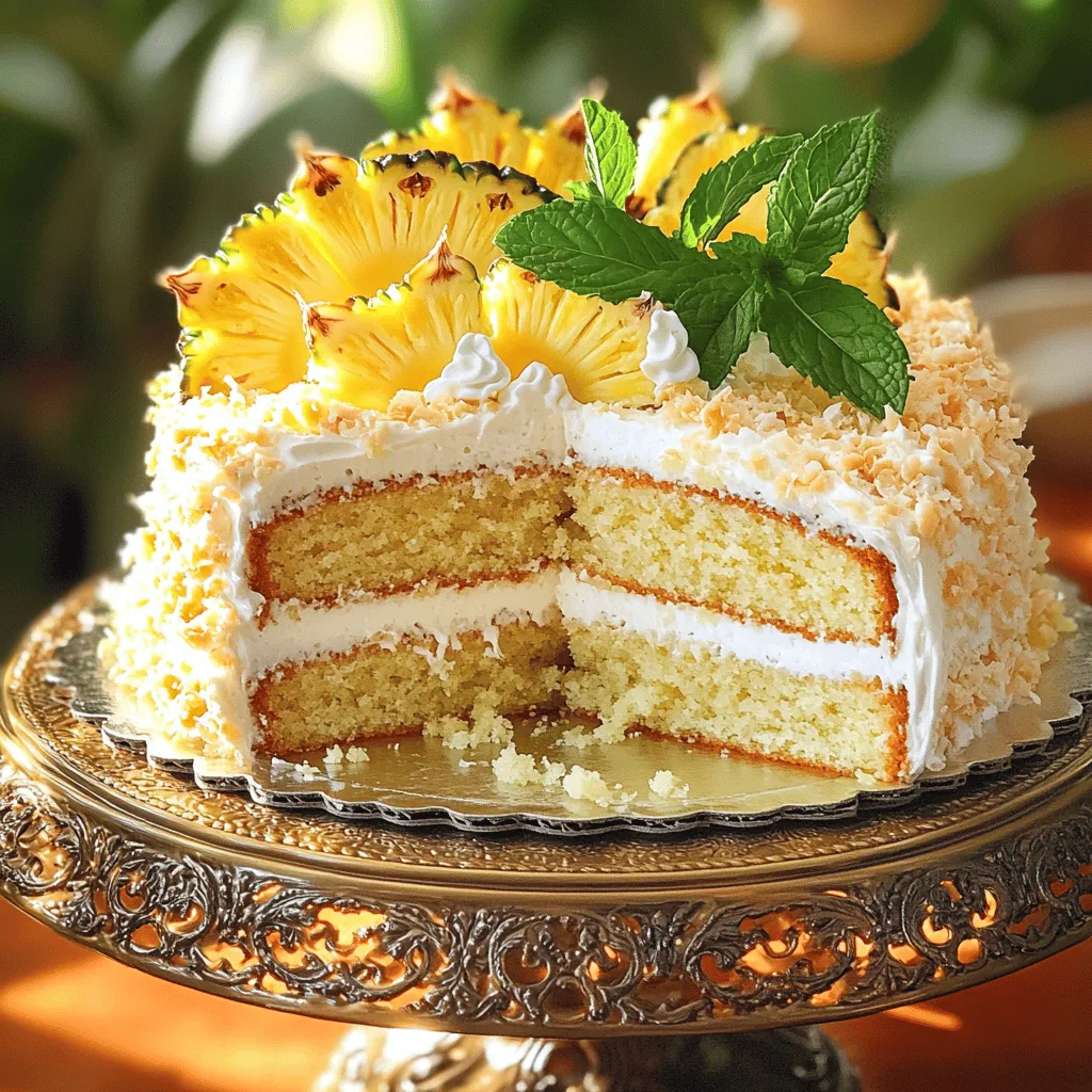 Pineapple Heaven Cake Delightful and Easy Recipe