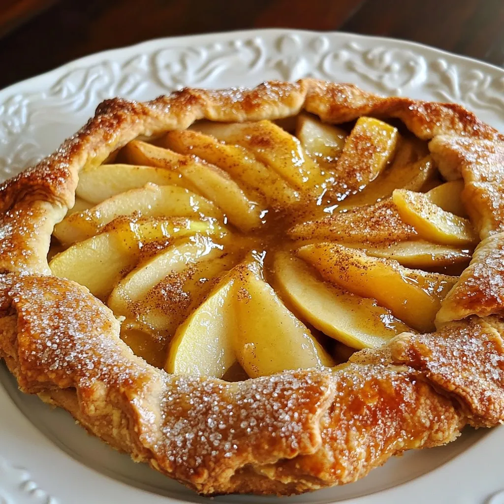 Rustic Apple Galette Easy and Flavorful Dessert Recipe