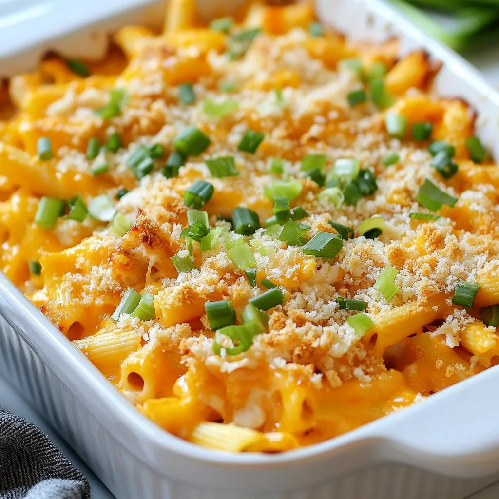 Buffalo Ranch Chicken Casserole Flavorful Family Dish