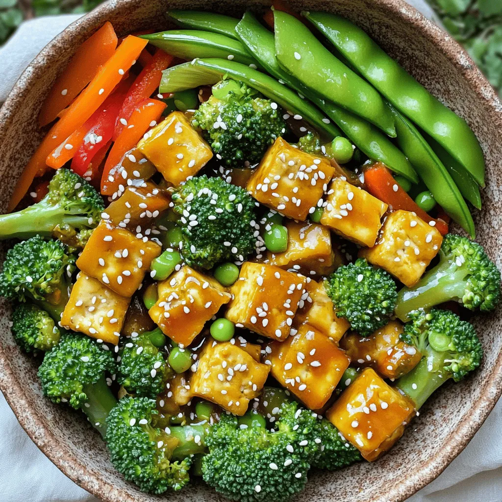 Sheet Pan Crispy Tofu Stir Fry Flavorful and Easy Meal