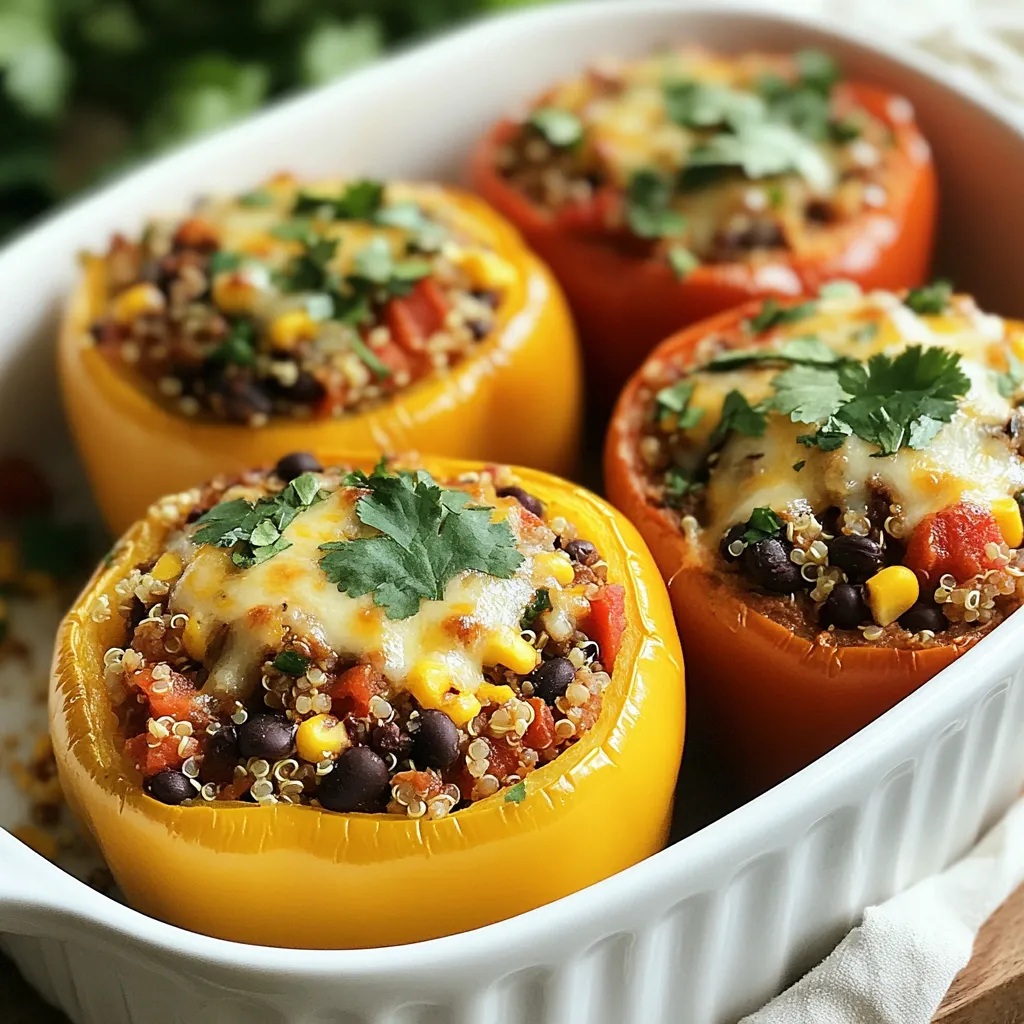 Chipotle Black Bean Stuffed Peppers Flavorful Delight