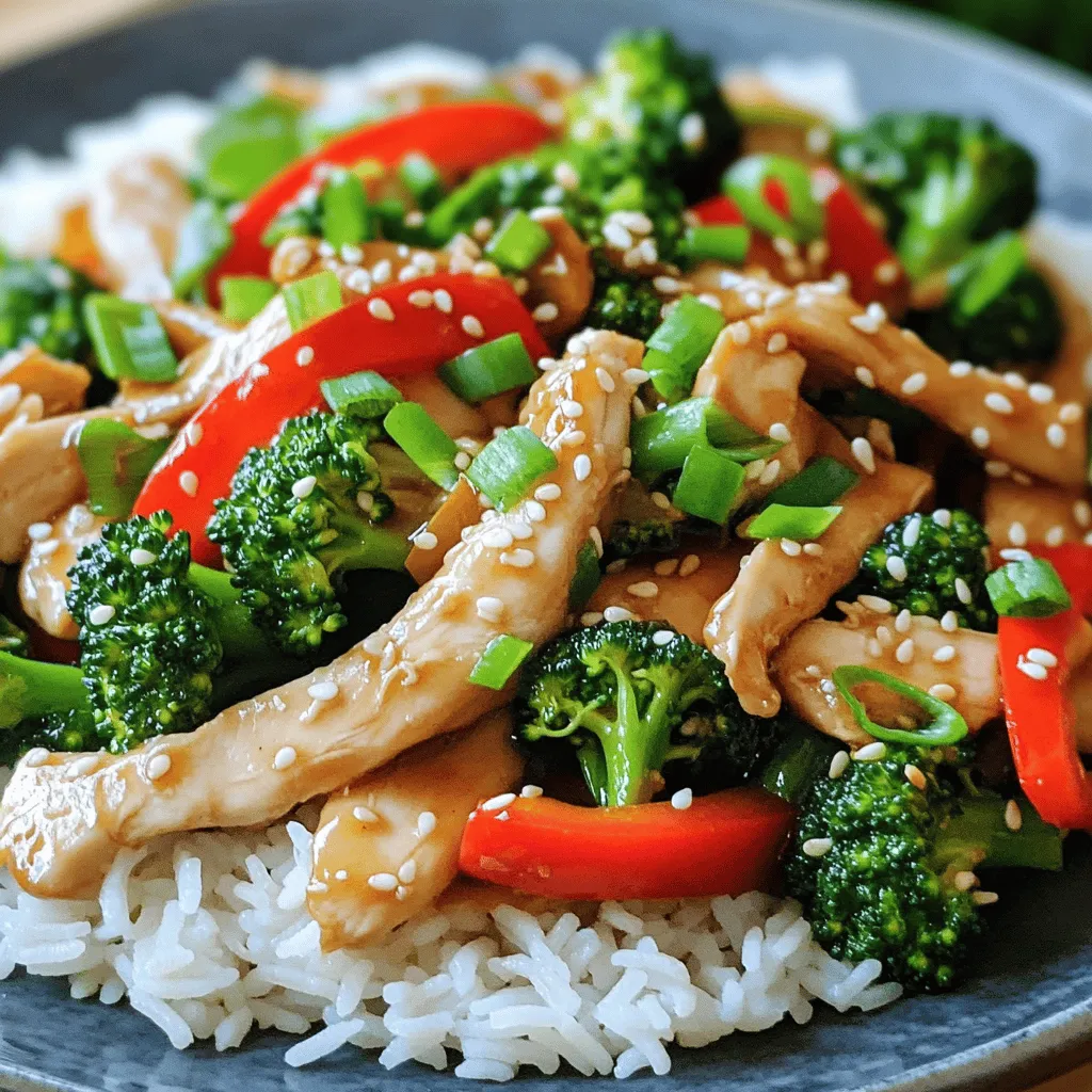 Chinese Chicken &#038; Broccoli Stir-Fry Flavorful Delight