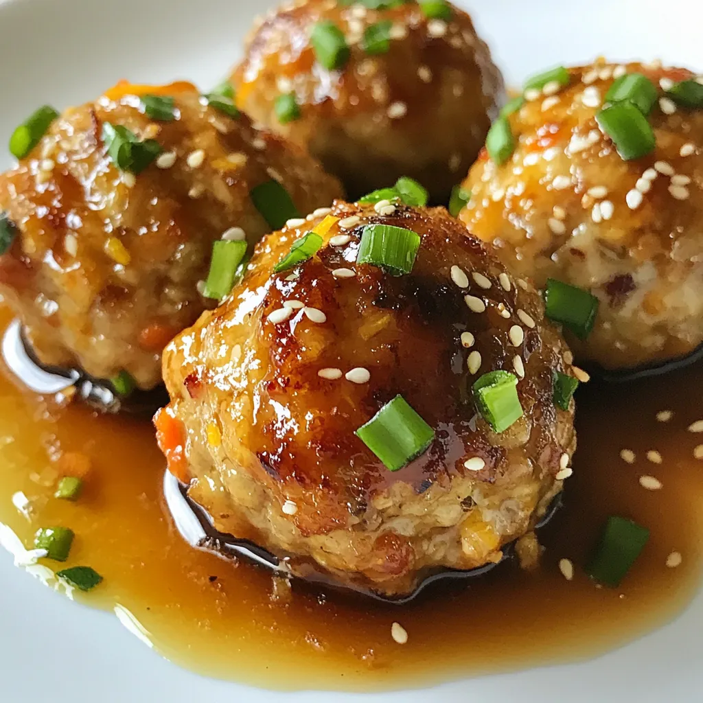 Teriyaki Turkey Meatballs Flavorful and Easy Recipe