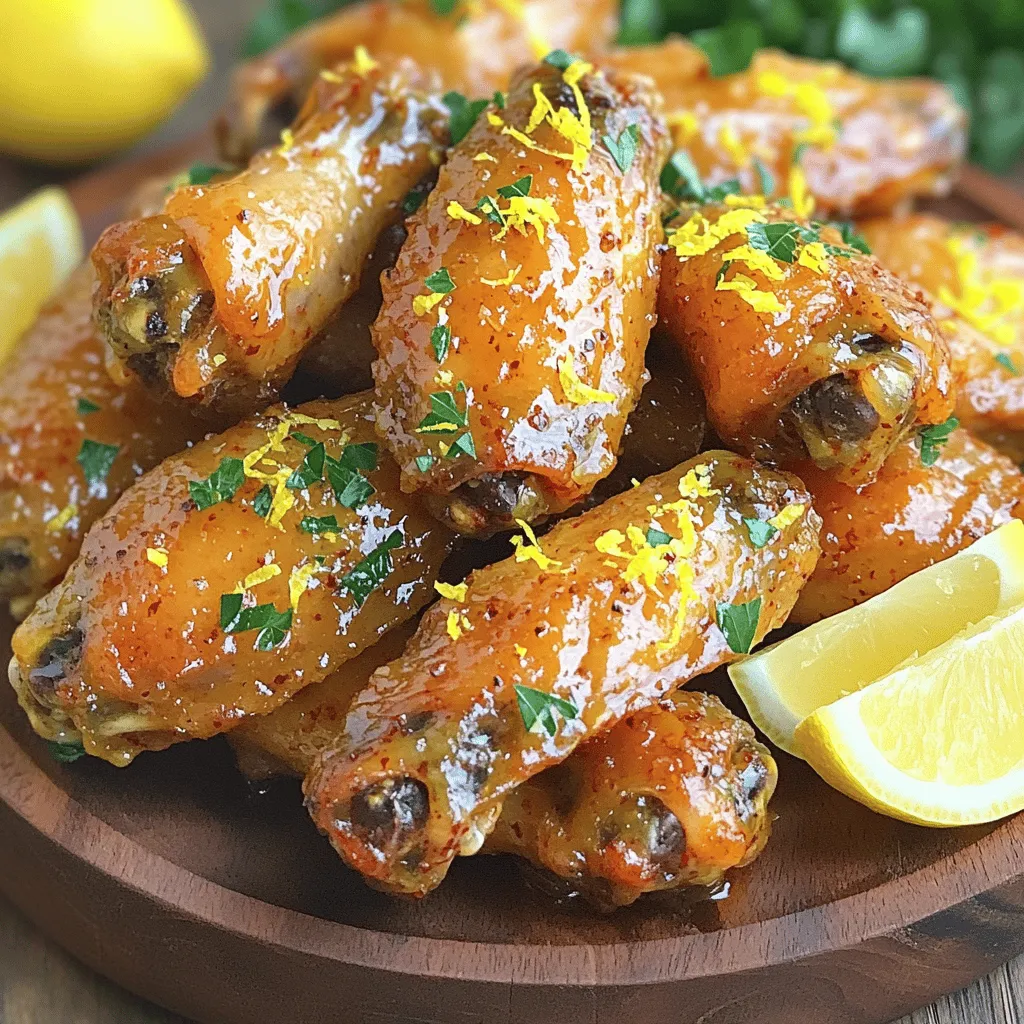 Crispy Lemon Pepper Wings Easy and Flavorful Recipe