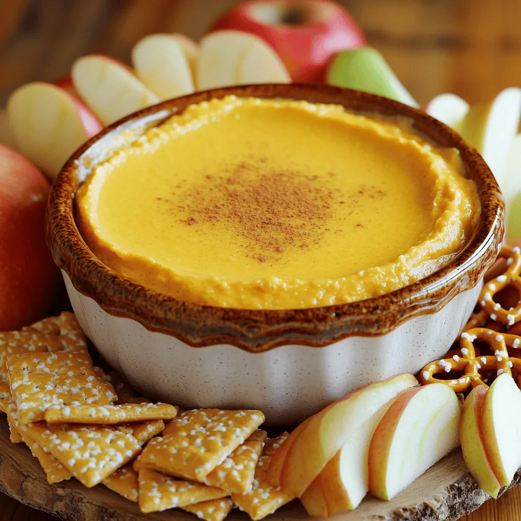 Pumpkin Cheesecake Dip Irresistible Party Treat