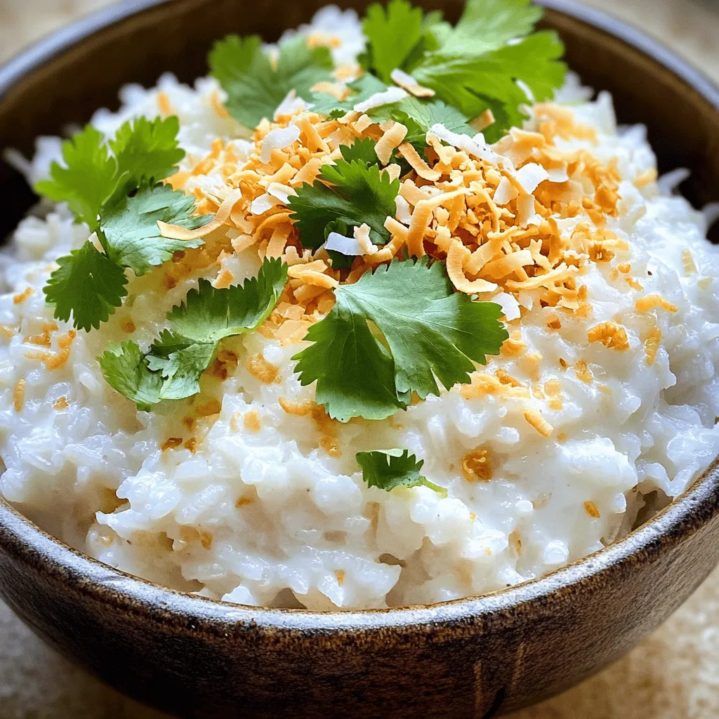Creamy Coconut Rice Flavorful and Simple Recipe