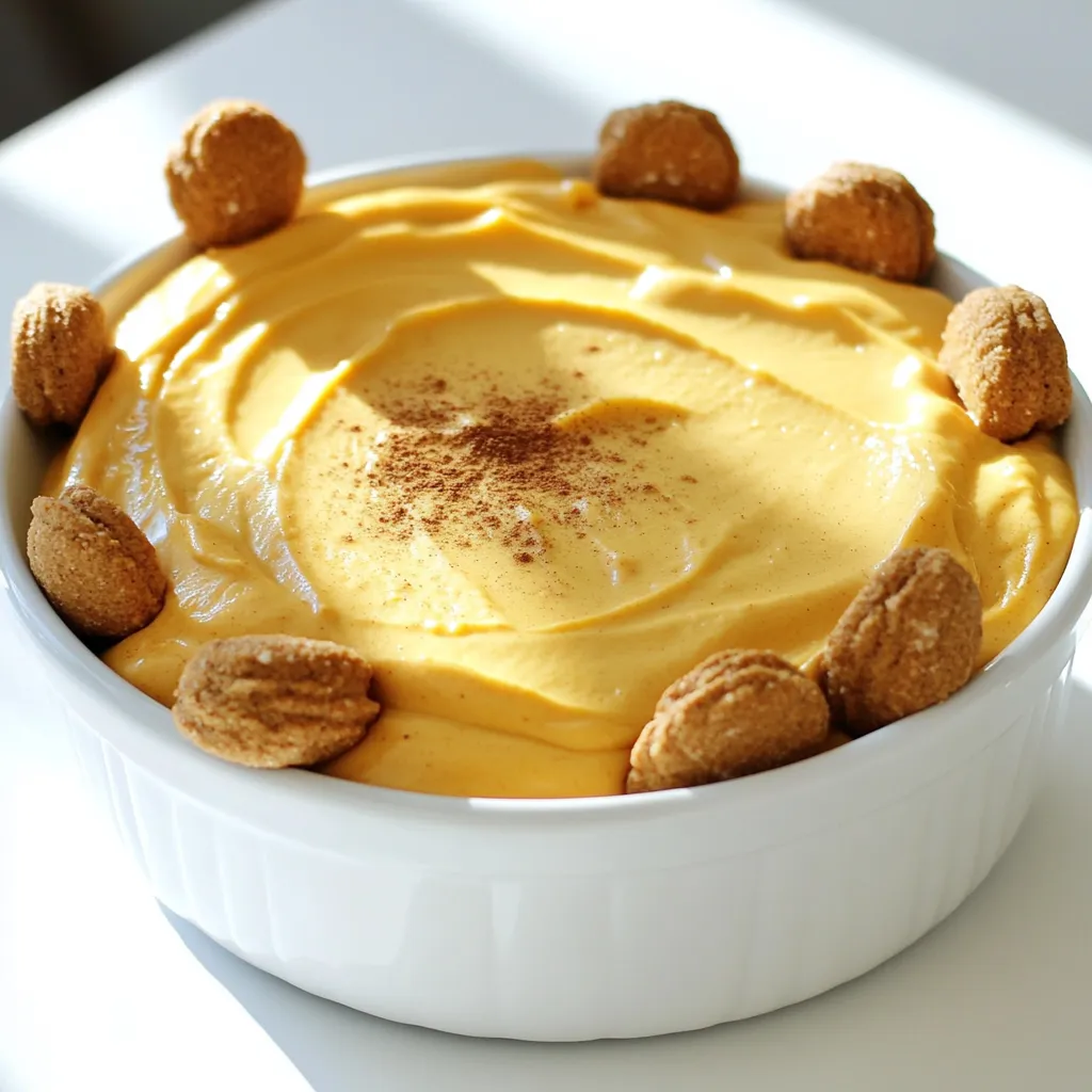 Pumpkin Cheesecake Dip with Gingersnaps Delight