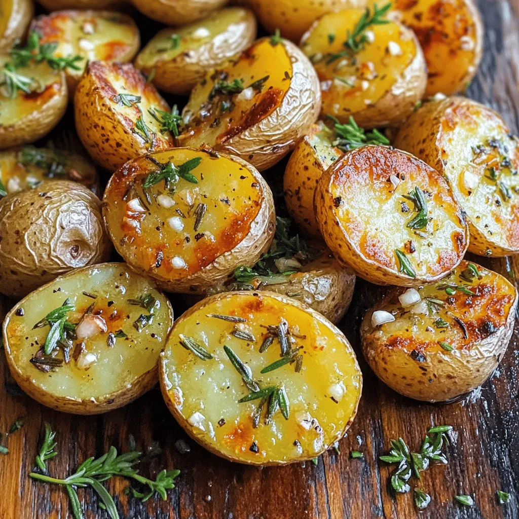 Garlic Herb Roasted Potatoes Simple and Tasty Dish