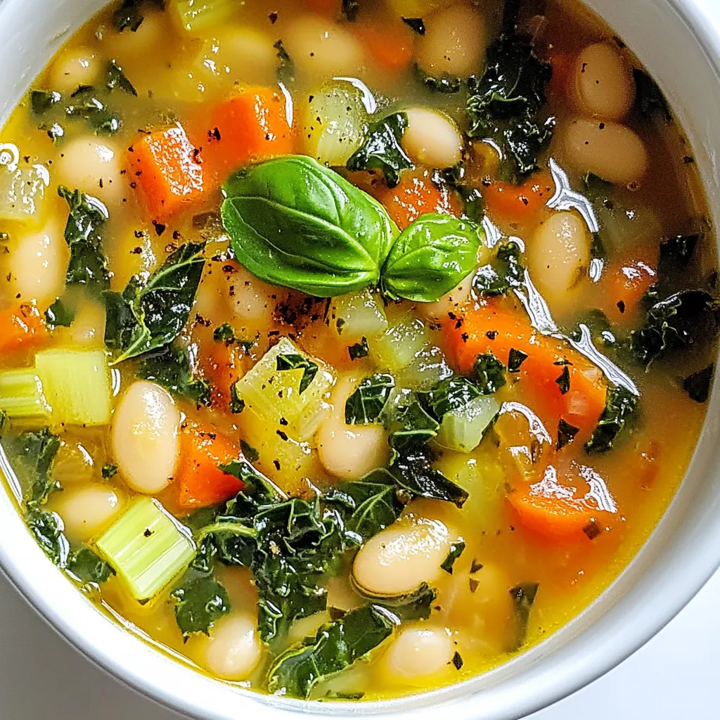 Tuscan White Bean Kale Stew Rich and Flavorful Meal