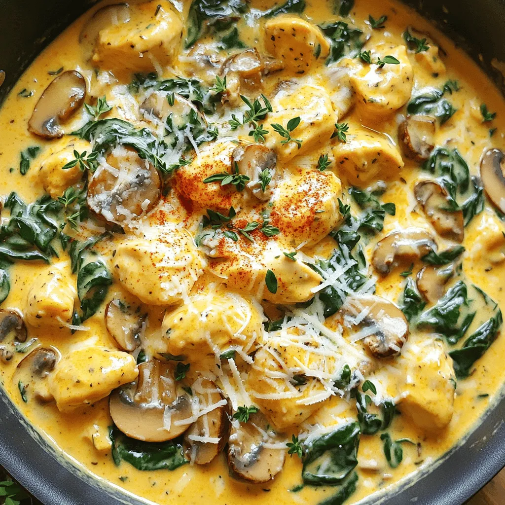 Creamy Chicken Delight Flavorful and Simple Dinner