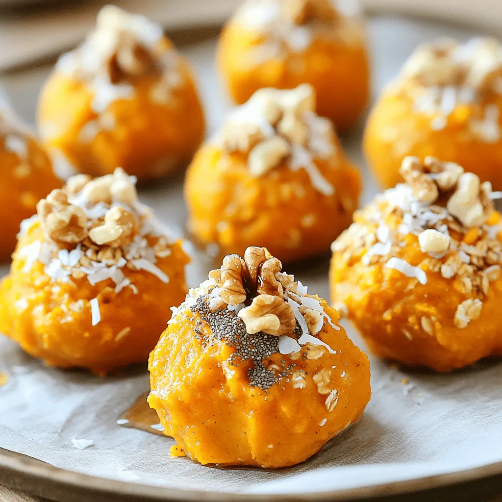 No Bake Chai Pumpkin Bites Tasty and Simple Treat