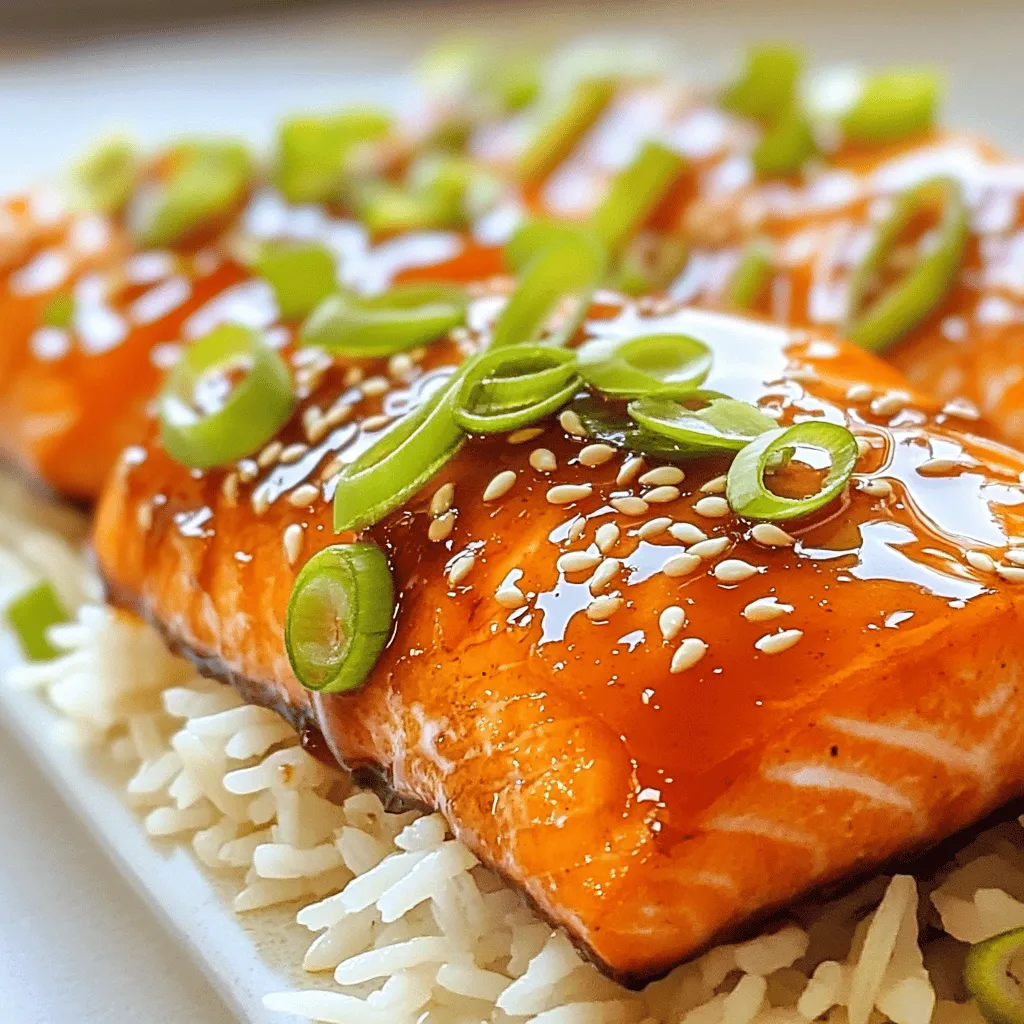 Honey Sriracha Glazed Salmon Flavorful and Easy Meal