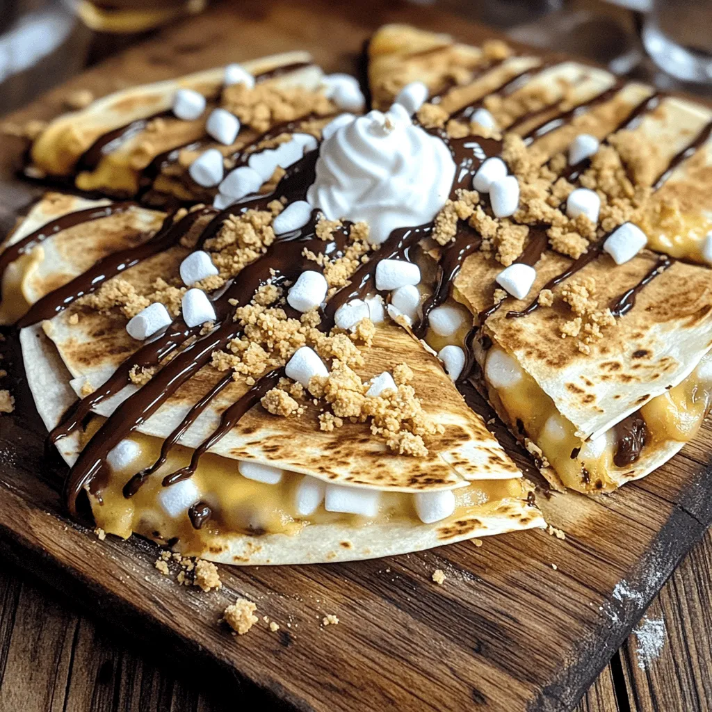 Grilled S&#8217;mores Quesadillas Delightful and Easy Treat
