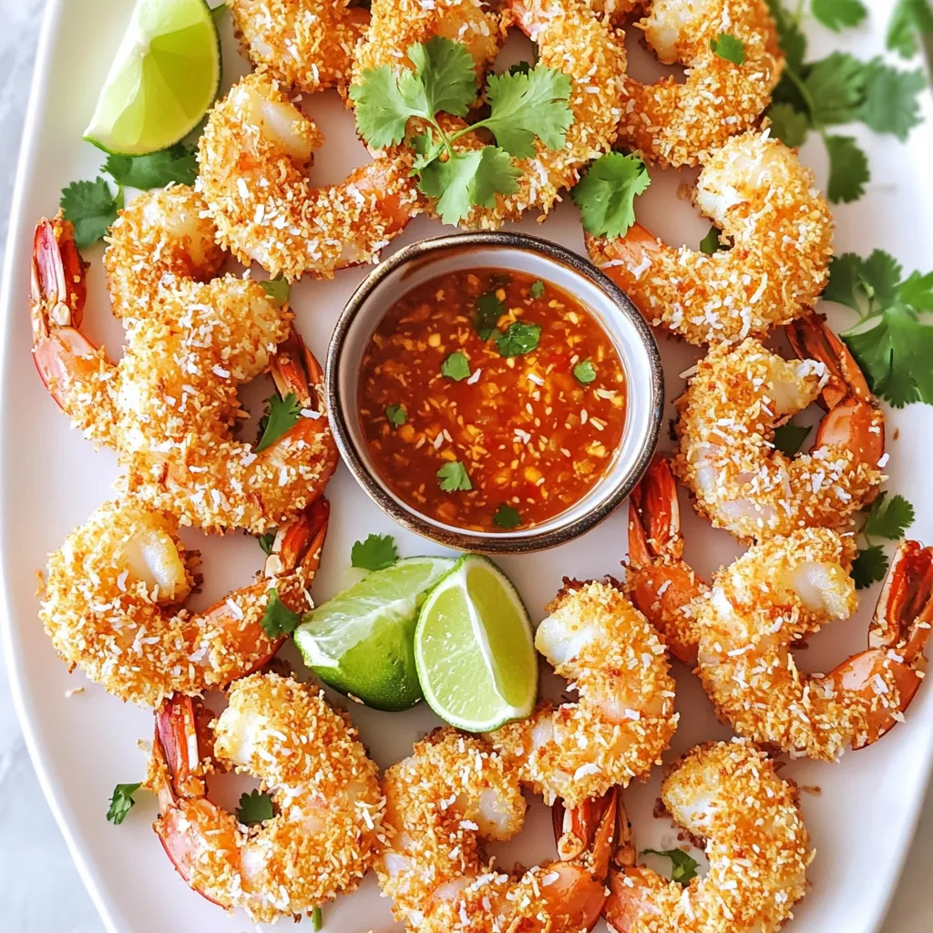 Air Fryer Crispy Coconut Shrimp Tasty and Simple Meal