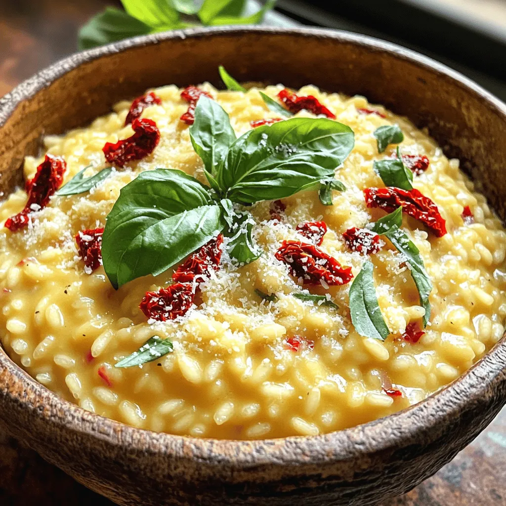 Creamy Sun-Dried Tomato Risotto Flavorful and Easy Dish