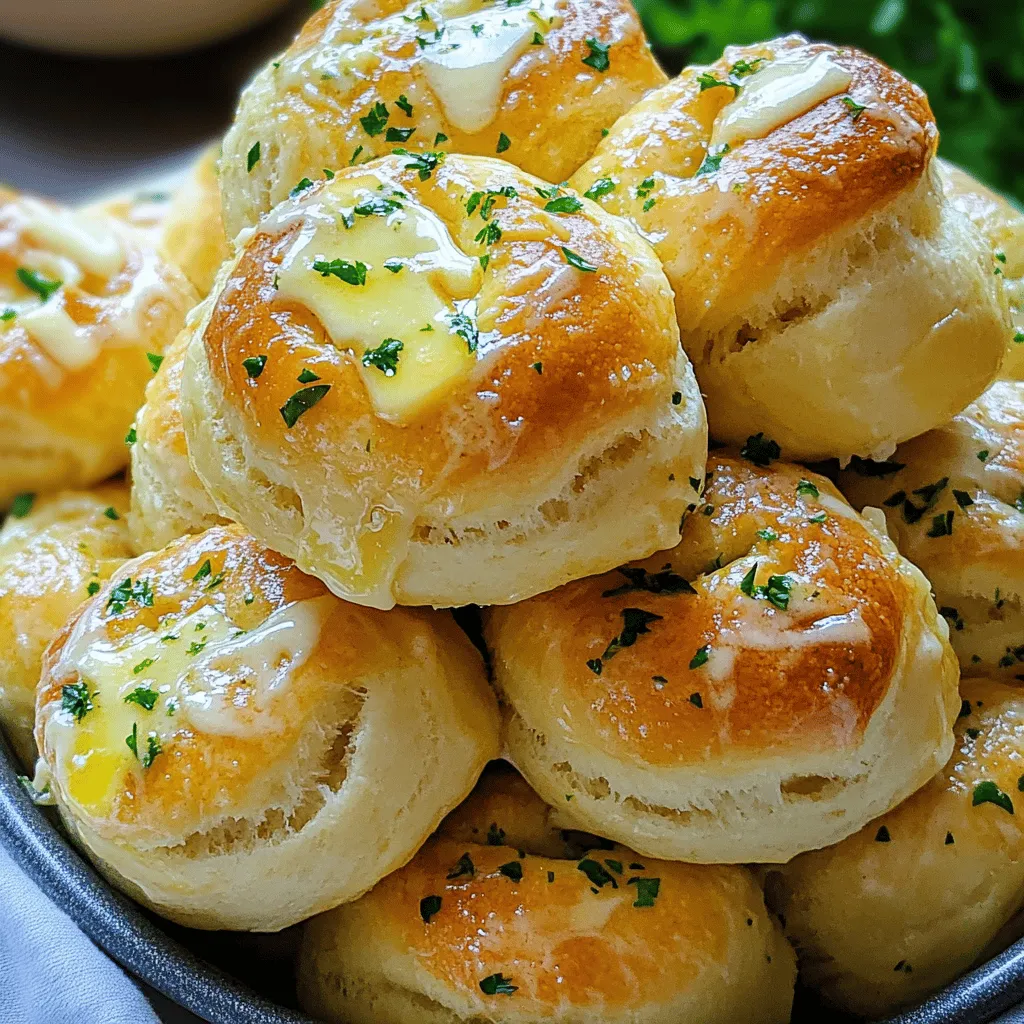 Garlic Parmesan Pull Apart Rolls Irresistible Treat