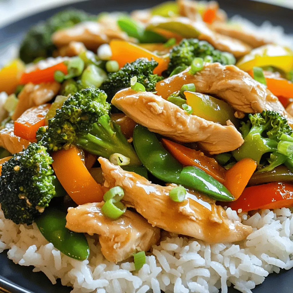Easy Chicken Stir Fry Simple and Flavorful Meal