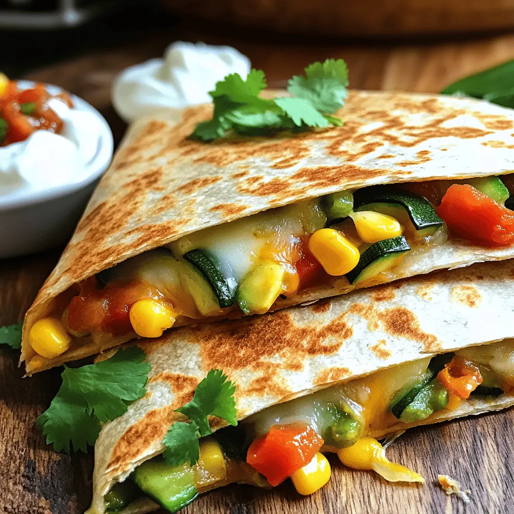 Easy Veggie Quesadillas Flavorful and Simple Recipe