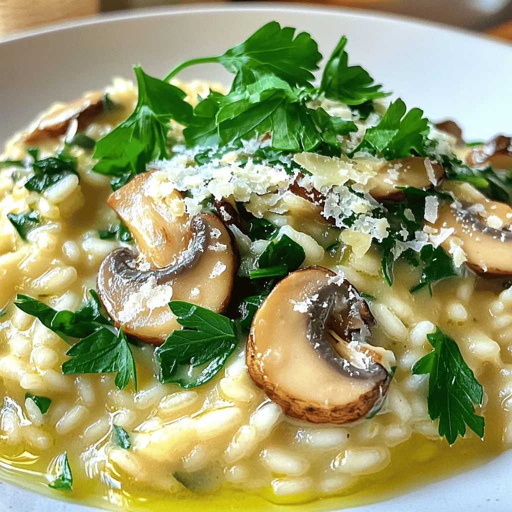 Creamy Mushroom Risotto Delightful and Hearty Recipe