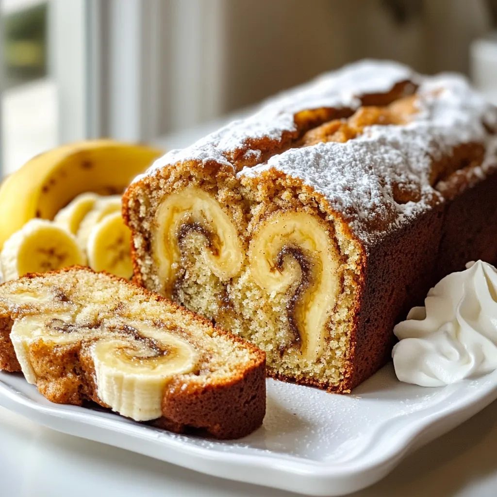 Cinnamon Swirl Banana Bread Irresistible Recipe