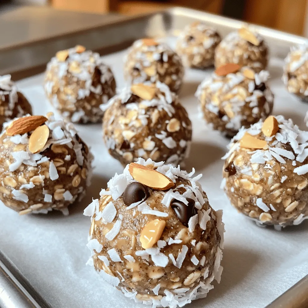 Almond Joy Energy Balls Delightful Healthy Snack