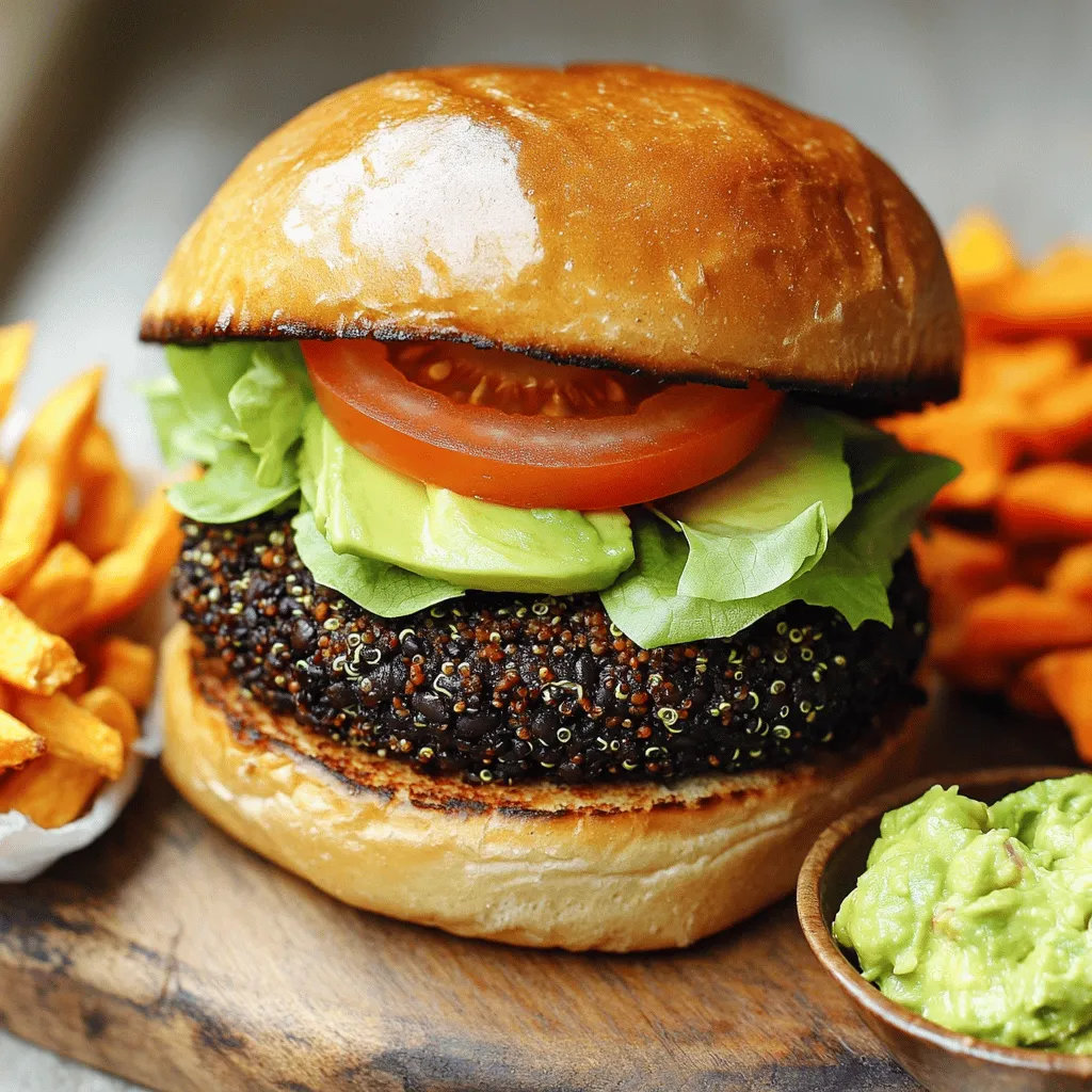 Spicy Black Bean Burger Flavorful and Easy Recipe