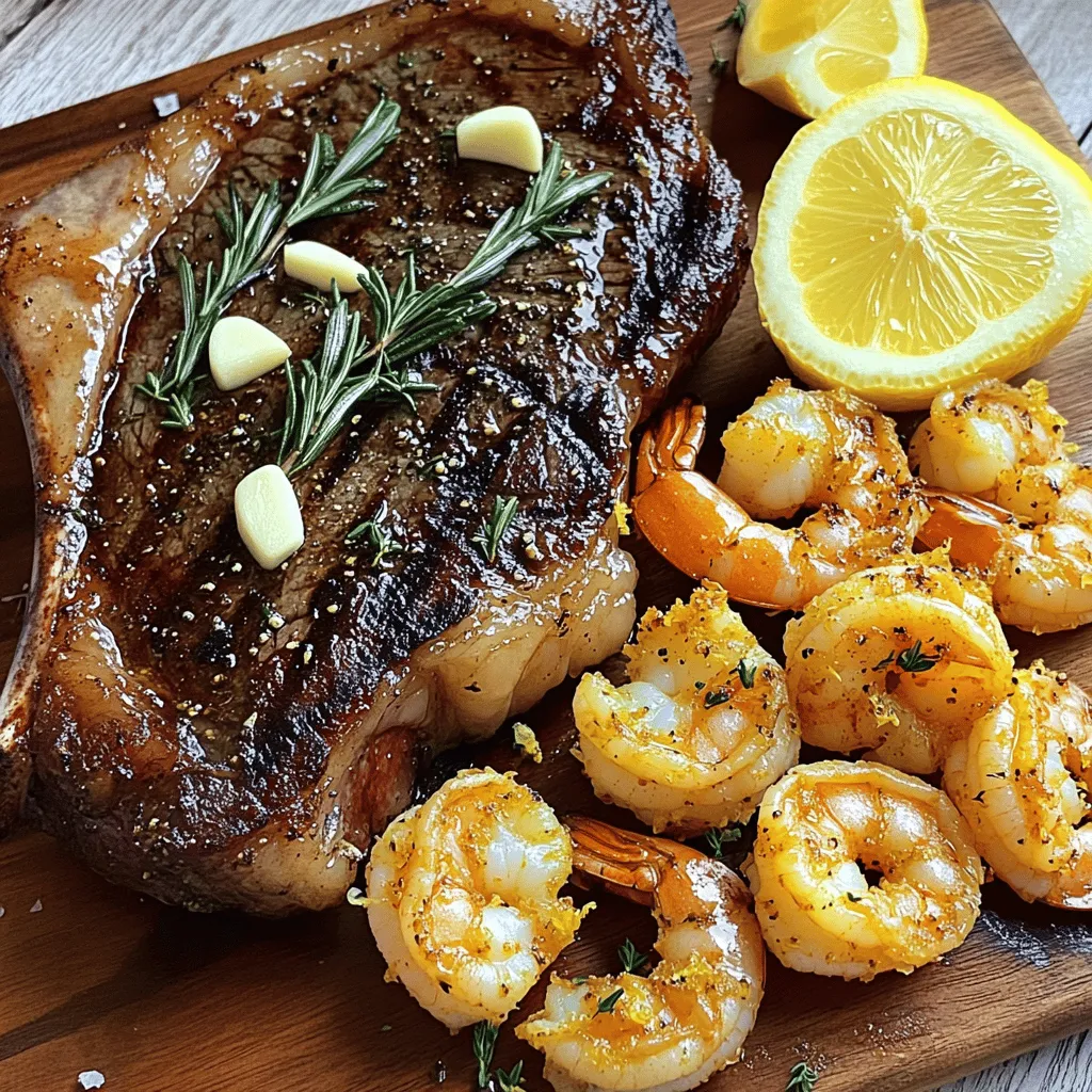 Surf &#038; Turf Tomahawk Steak Flavorful Grilling Guide