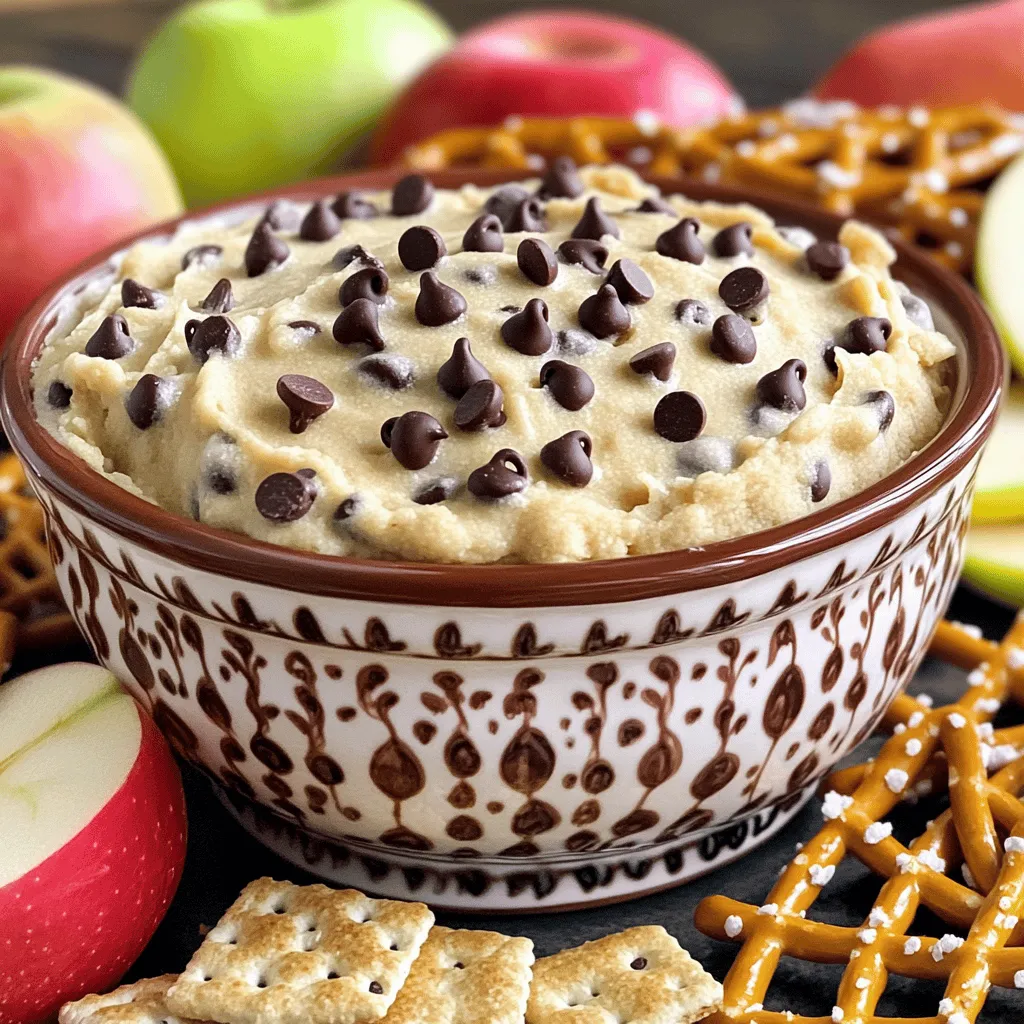 Chocolate Chip Cookie Dough Dip Easy and Tasty Treat