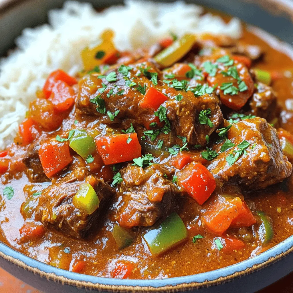 Nigerian Beef Stew Rich and Flavorful Comfort Dish