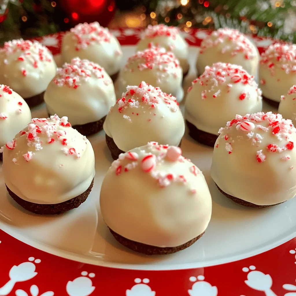 No-Bake Peppermint Oreo Truffles Easy Holiday Treat
