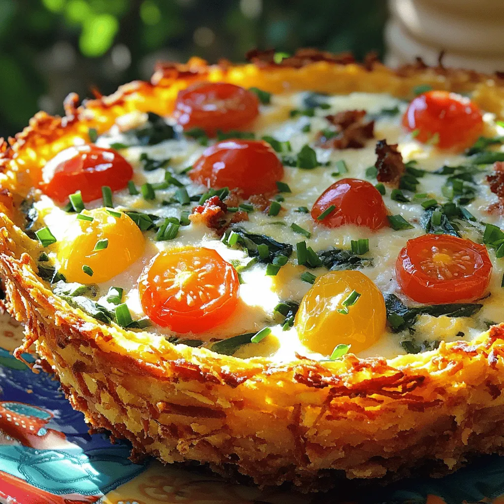 - 3 cups frozen hash browns, thoroughly thawed - 6 large eggs - 1 cup whole milk - 1 cup shredded cheese (cheddar or your favorite)